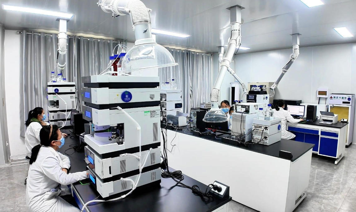 鑫煜制藥檢驗(yàn)中心。受訪企業(yè)供圖